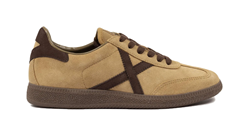 BARRU 180 IN CAMOSCIO BEIGE E MARRONE